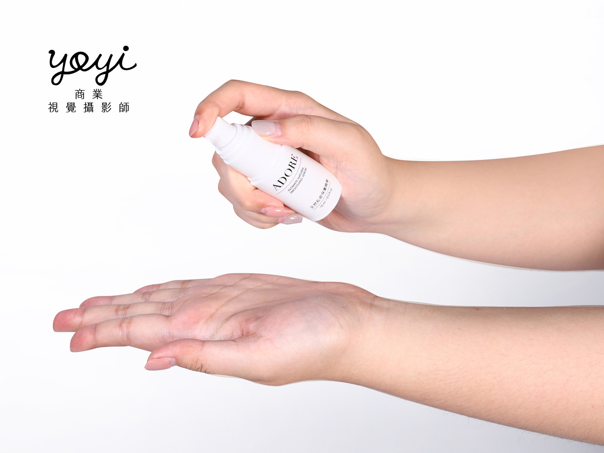 美妝保養品攝影｜ADORE 專業護膚系列與純白簡約視覺攝影 11