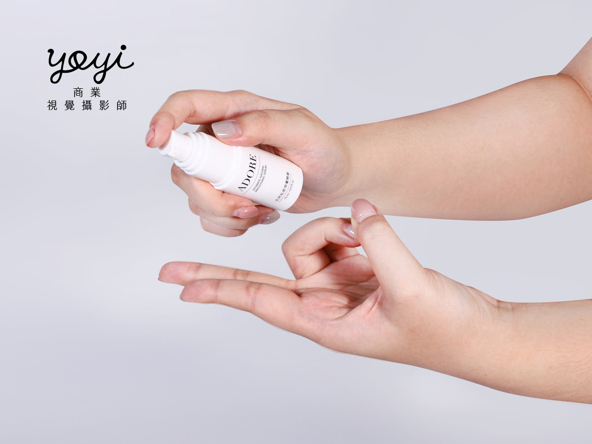 美妝保養品攝影｜ADORE 專業護膚系列與純白簡約視覺攝影 13