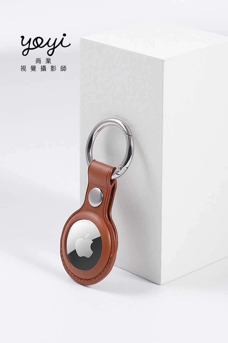 APPLEtag配件攝影｜AirTag 皮革保護套與精品配件細節攝影 1