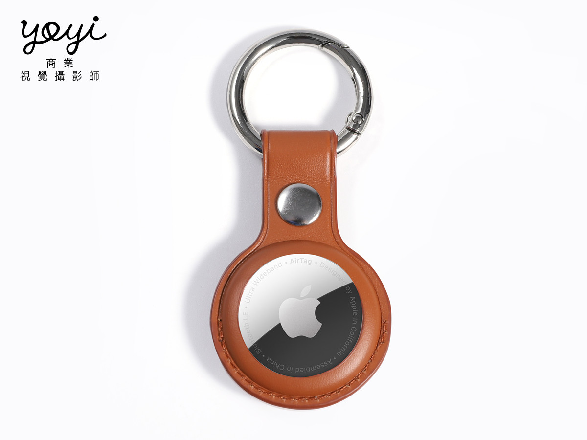 APPLEtag配件攝影｜AirTag 皮革保護套與精品配件細節攝影 7