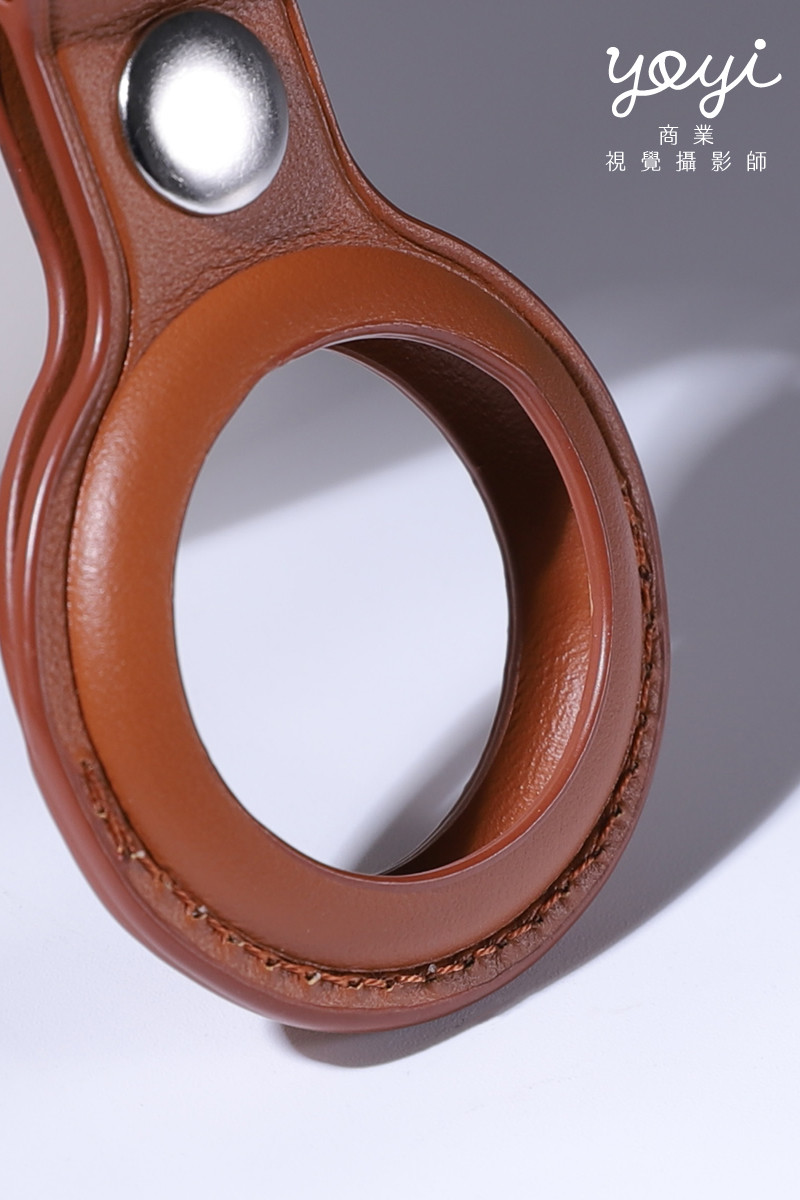 APPLEtag配件攝影｜AirTag 皮革保護套與精品配件細節攝影 11