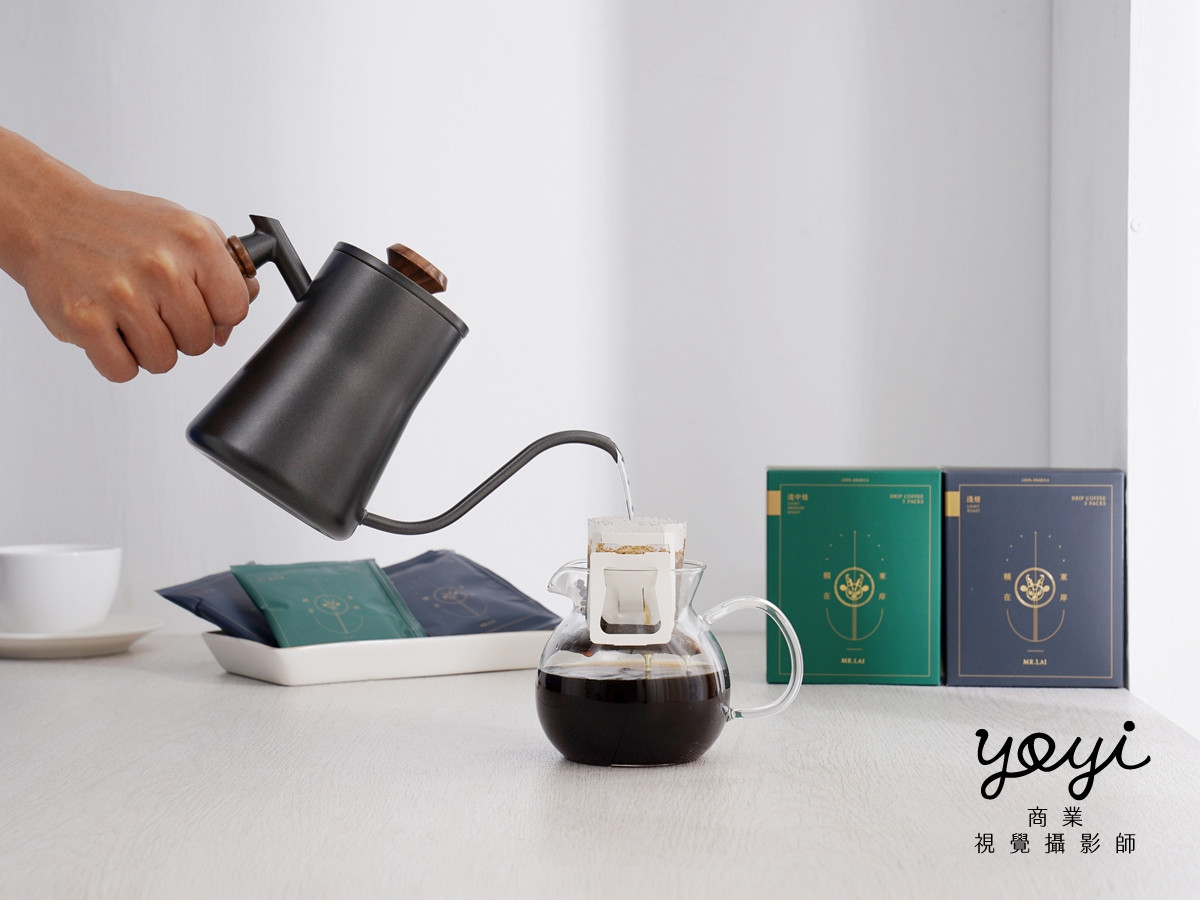 咖啡食品攝影｜專業手沖咖啡組與精緻咖啡沖泡情境攝影 27