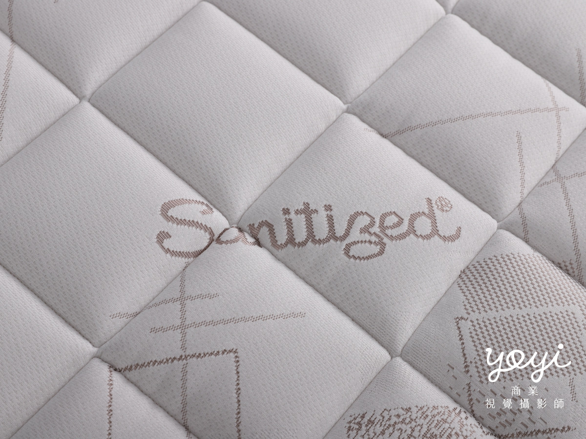 床墊商品攝影｜現代風灰色布質床架與機能床墊居家情境攝影 35