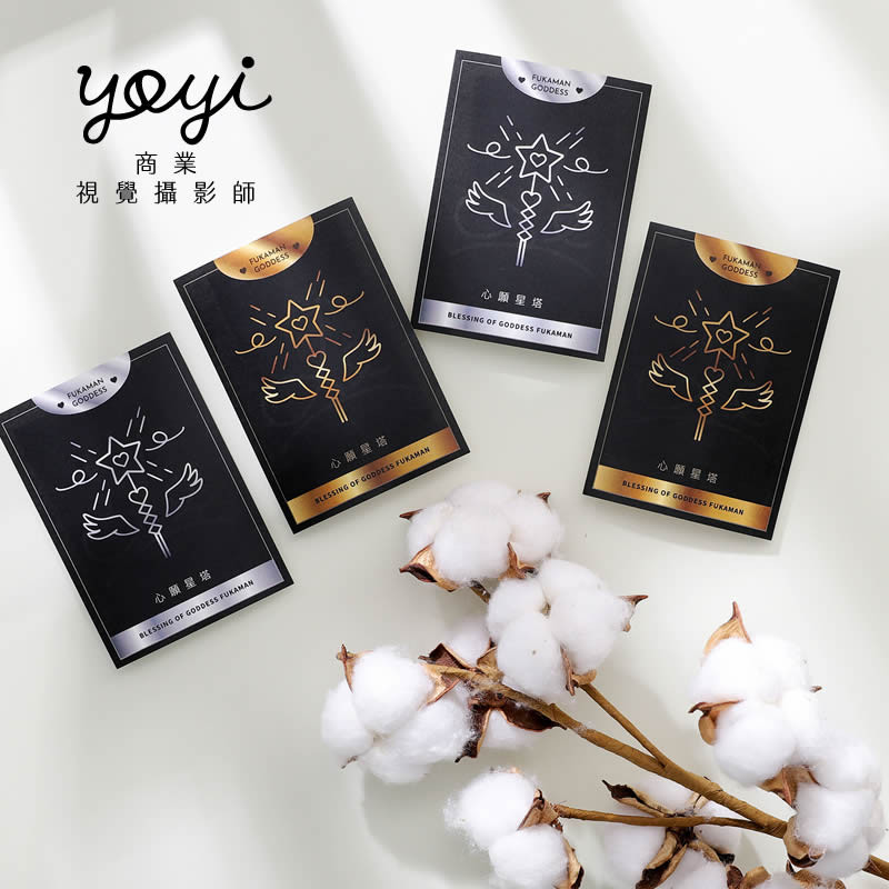 文創商品攝影｜女神符印質感金屬印刷與藝術卡片攝影 5