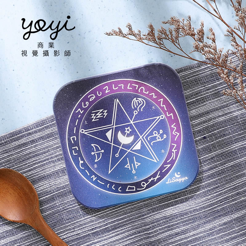 文創商品攝影｜女神符印質感金屬印刷與藝術卡片攝影 11