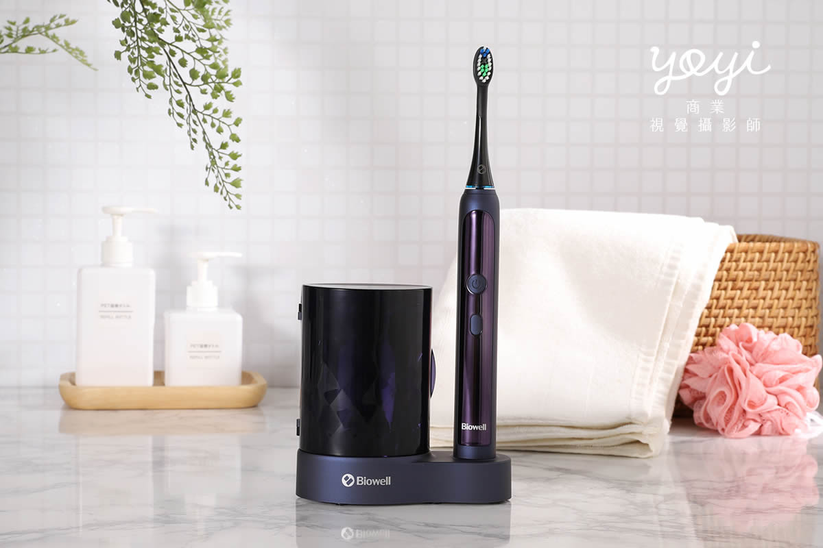 電動牙刷攝影｜質感電動牙刷與美齒護理生活情境攝影 5