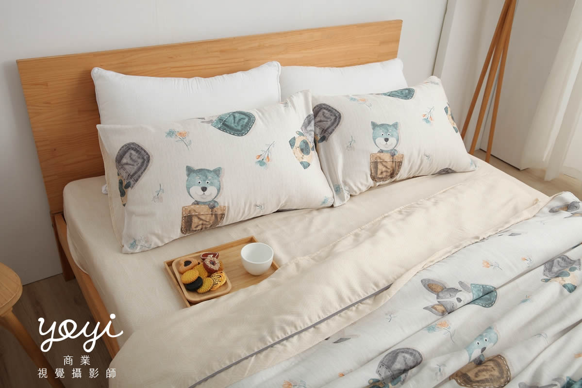 寢具商品攝影｜灰白質感碎花雙人床包組居家風格攝影 77