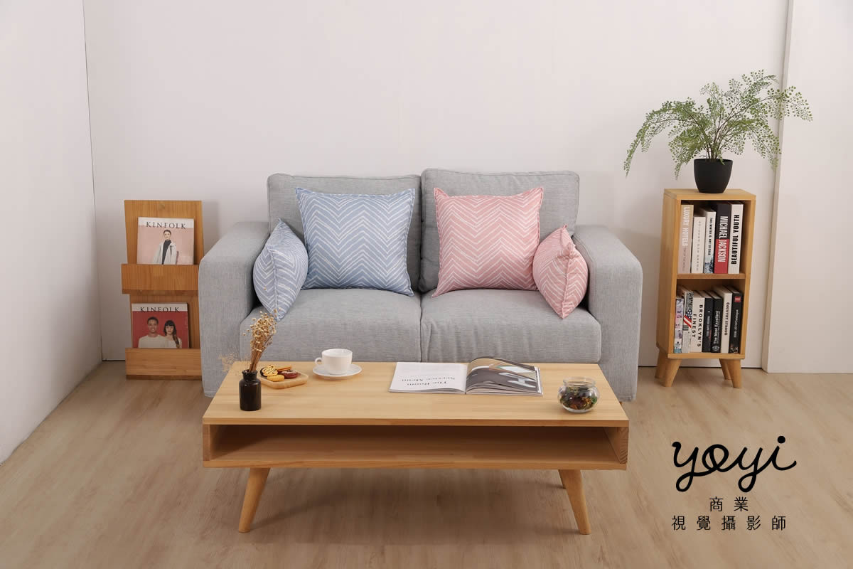 靠枕商品攝影｜舒適機能靠枕與模特兒放鬆居家情境攝影 35
