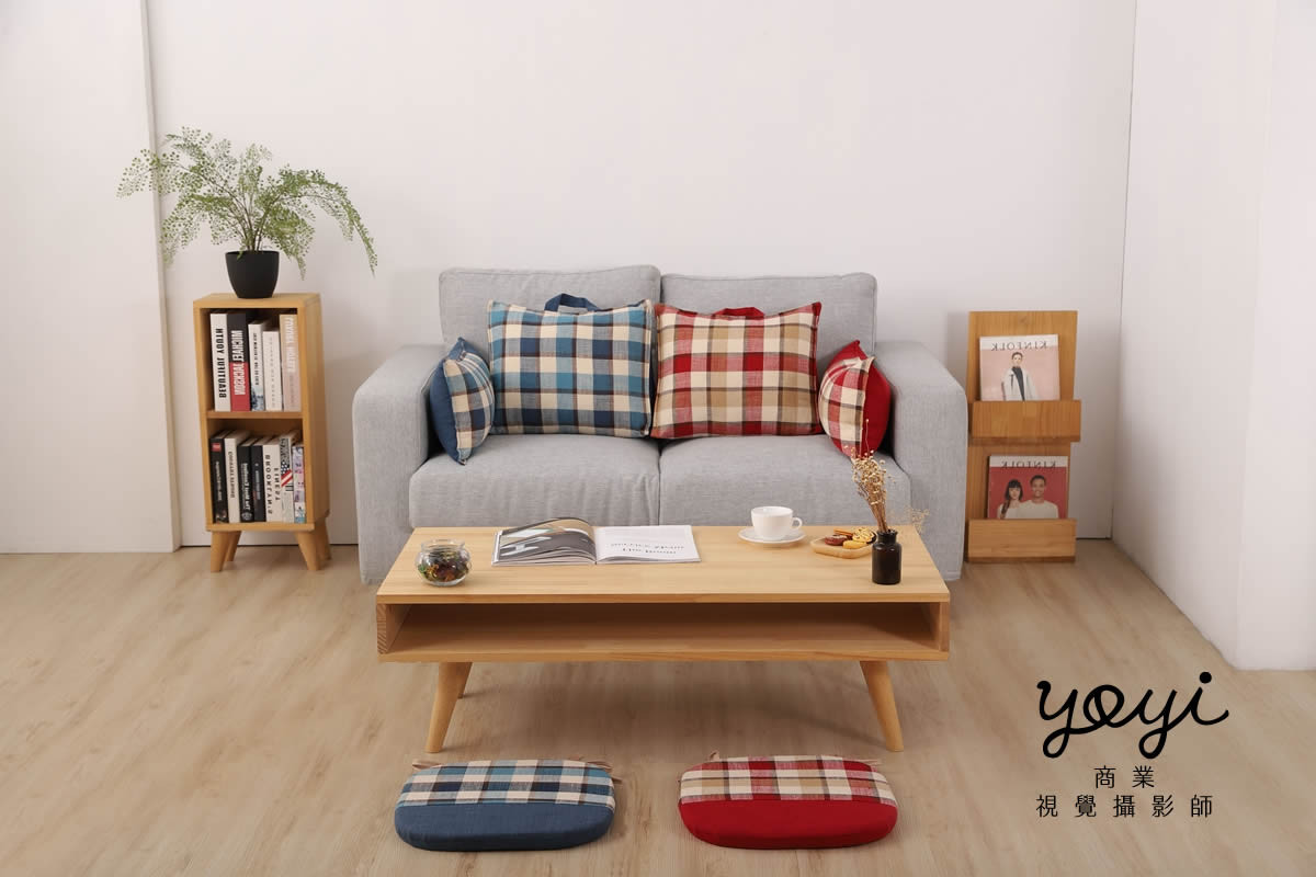 靠枕商品攝影｜舒適機能靠枕與模特兒放鬆居家情境攝影 41