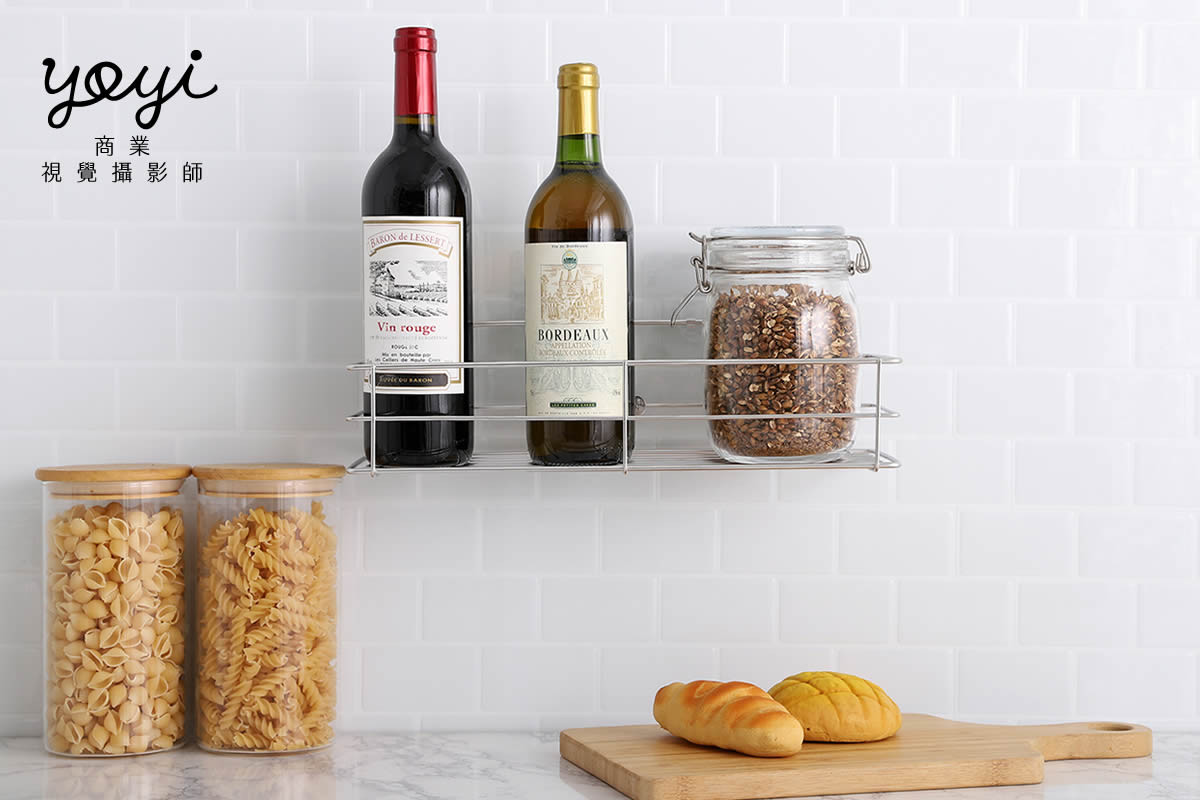 置物架攝影｜衛浴空間白色多功能收納置物架機能攝影 25