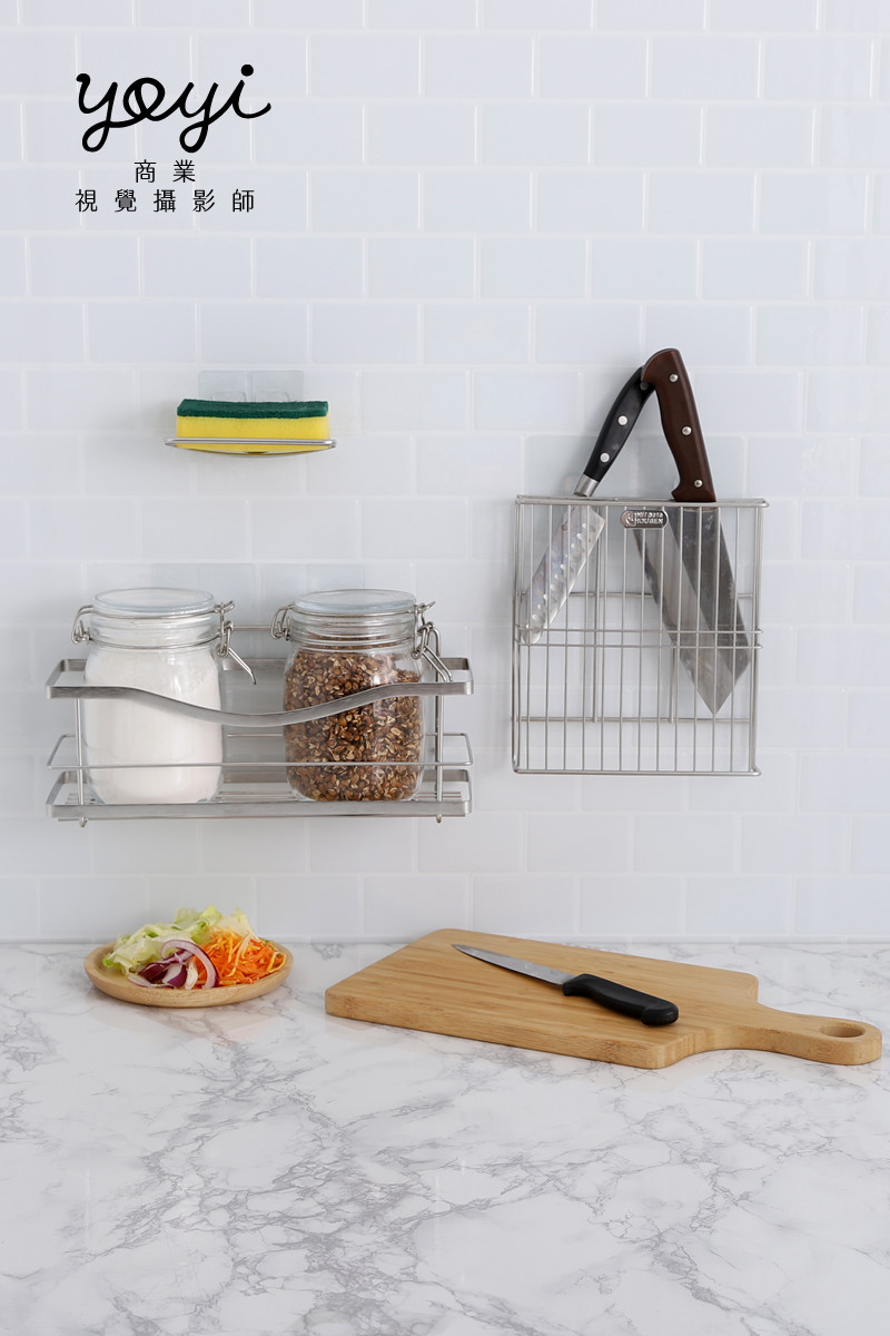 置物架攝影｜衛浴空間白色多功能收納置物架機能攝影 27