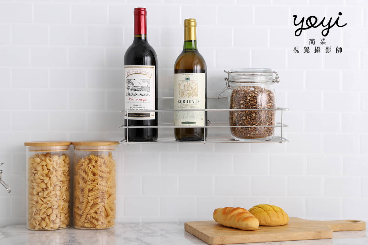 置物架攝影｜衛浴空間白色多功能收納置物架機能攝影 35