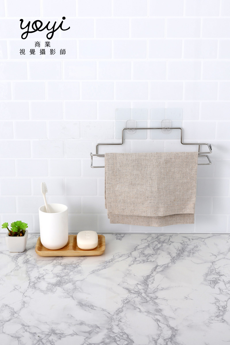 置物架攝影｜衛浴空間白色多功能收納置物架機能攝影 39