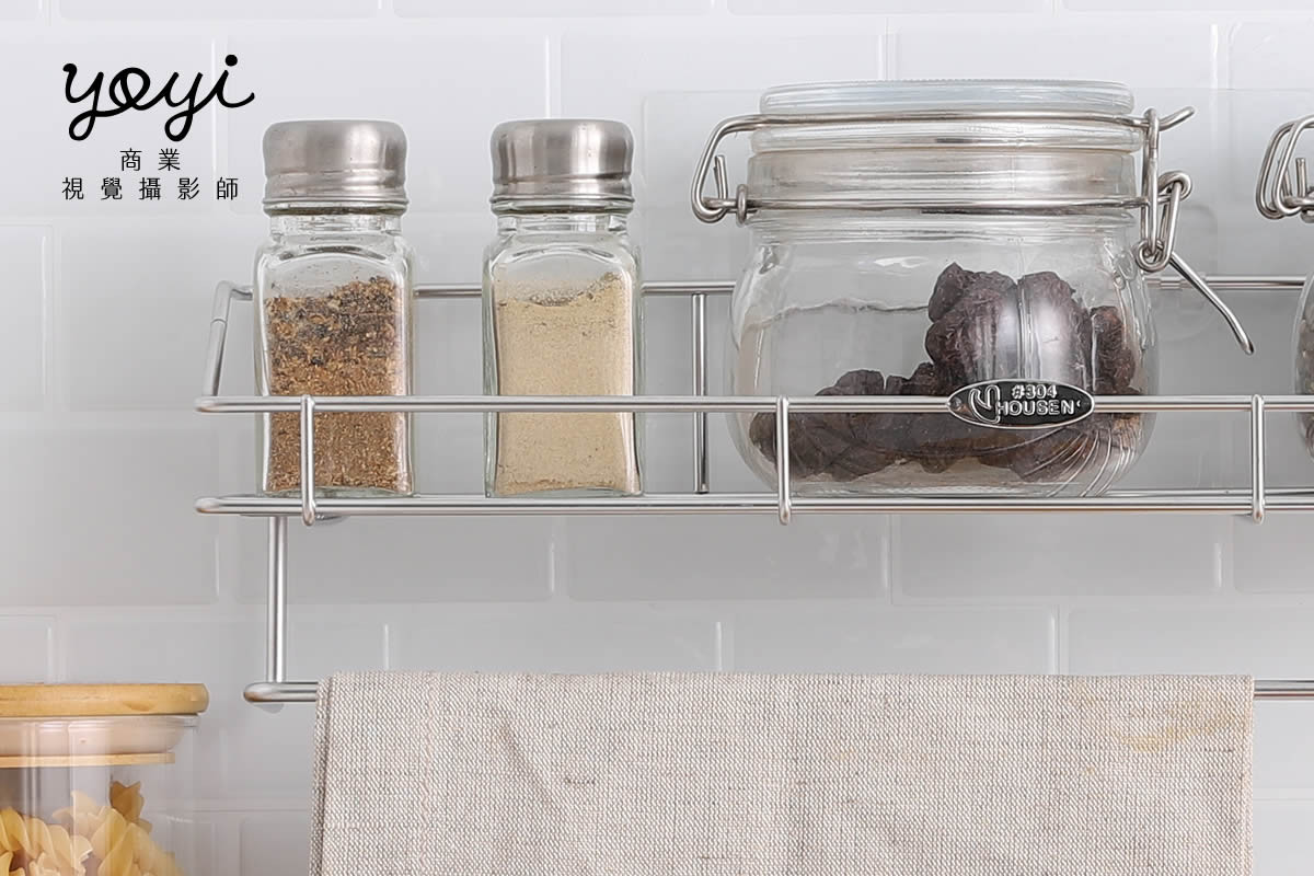 置物架攝影｜衛浴空間白色多功能收納置物架機能攝影 43