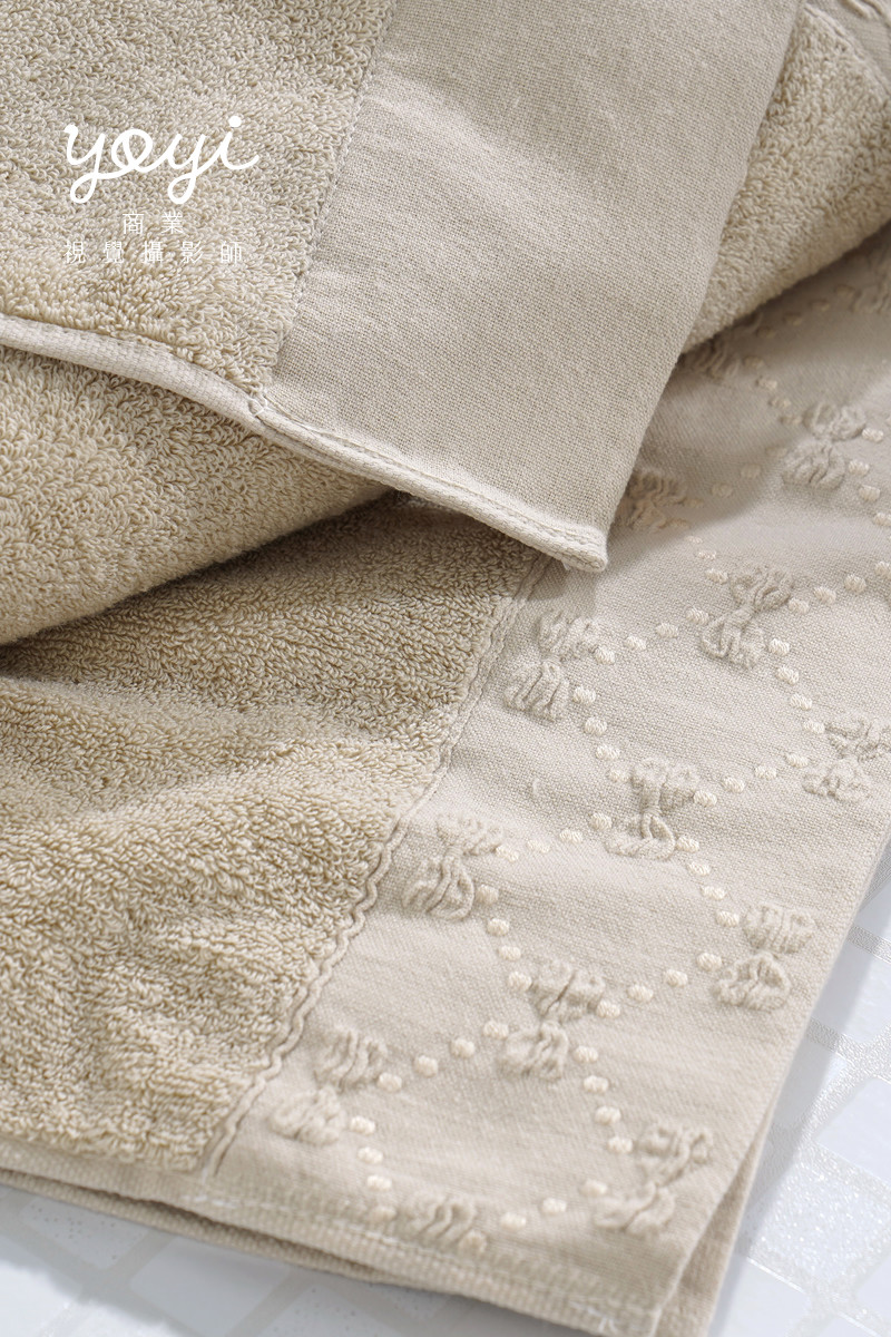 毛巾商品攝影｜粉嫩色系柔軟浴巾組合與居家生活美學情境攝影 27