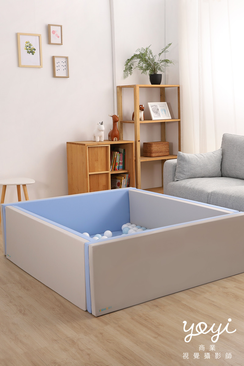 兒童用品攝影｜粉色安全護欄與幼兒居家生活情境攝影 3