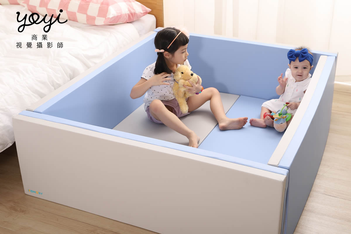 兒童用品攝影｜粉色安全護欄與幼兒居家生活情境攝影 135