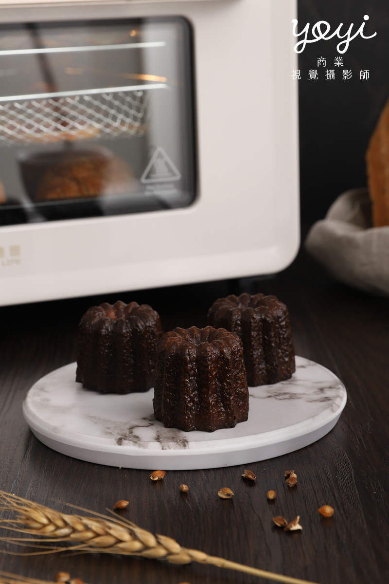 廚電商品攝影｜白色簡約風家用烤箱烘焙美味情境攝影 1