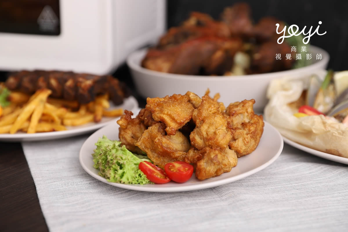 廚電商品攝影｜白色簡約風家用烤箱烘焙美味情境攝影 9