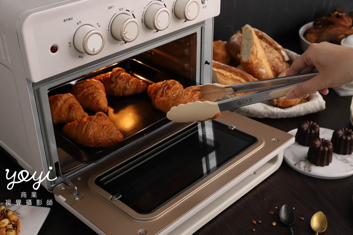 廚電商品攝影｜白色簡約風家用烤箱烘焙美味情境攝影 47