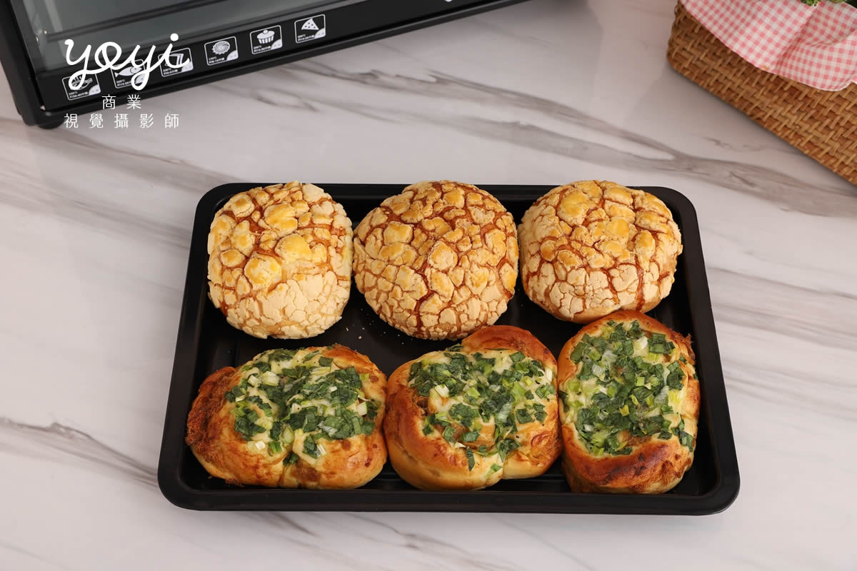 廚電商品攝影｜白色簡約風家用烤箱烘焙美味情境攝影 55
