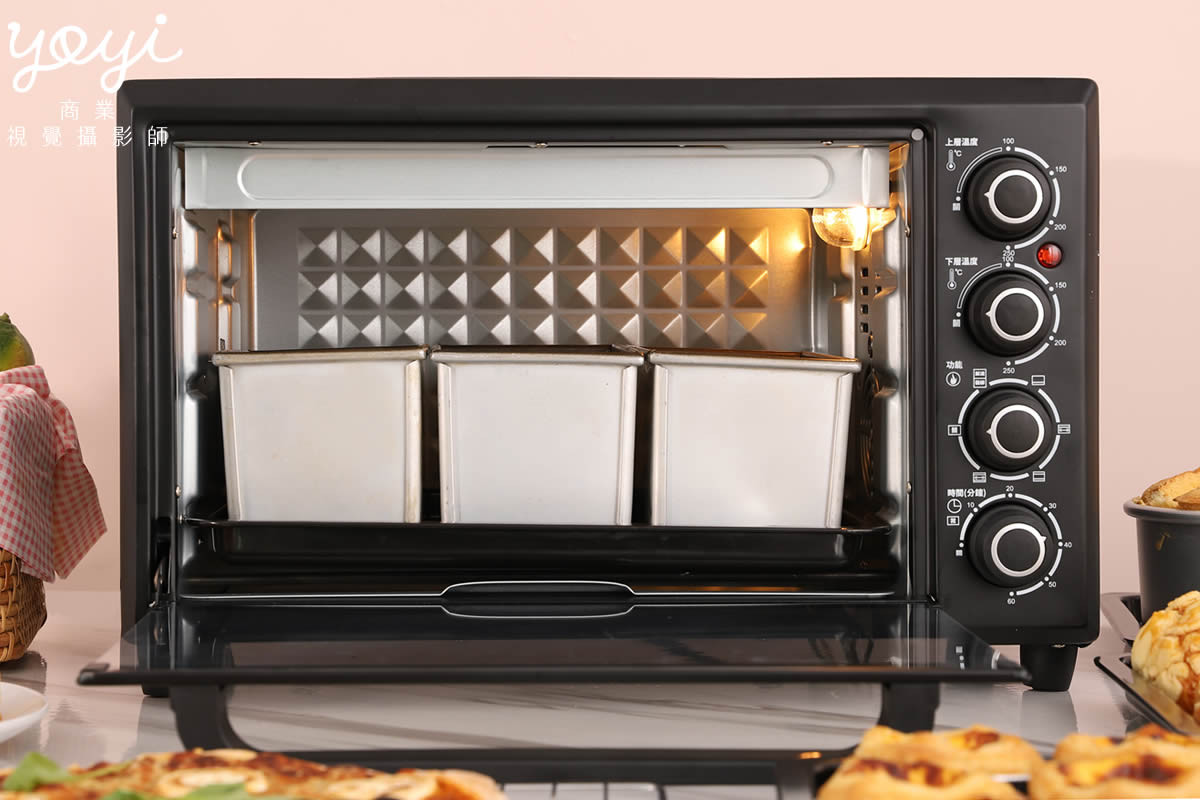 廚電商品攝影｜白色簡約風家用烤箱烘焙美味情境攝影 75