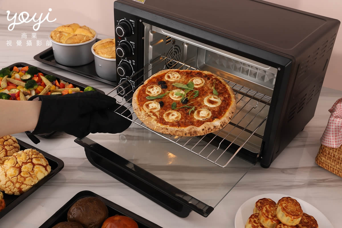 廚電商品攝影｜白色簡約風家用烤箱烘焙美味情境攝影 83