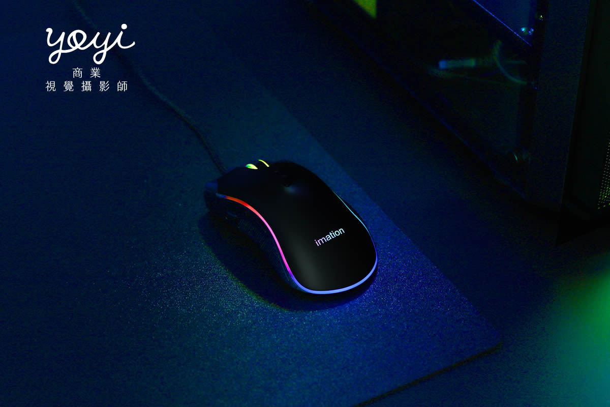 電競商品攝影｜電競螢幕鍵盤耳機 RGB 炫彩情境攝影 19