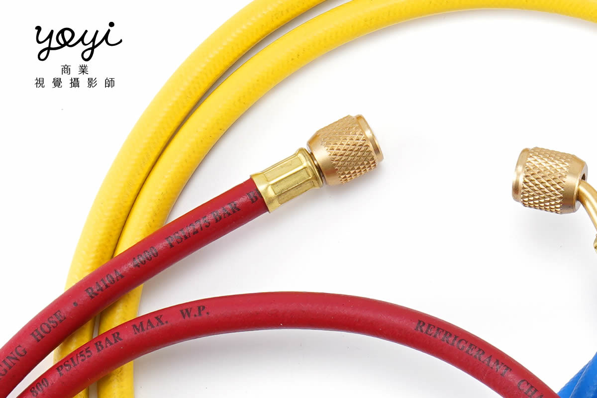 冷氣配件攝影｜冷氣空調配件與多色系機能零件去背攝影 9