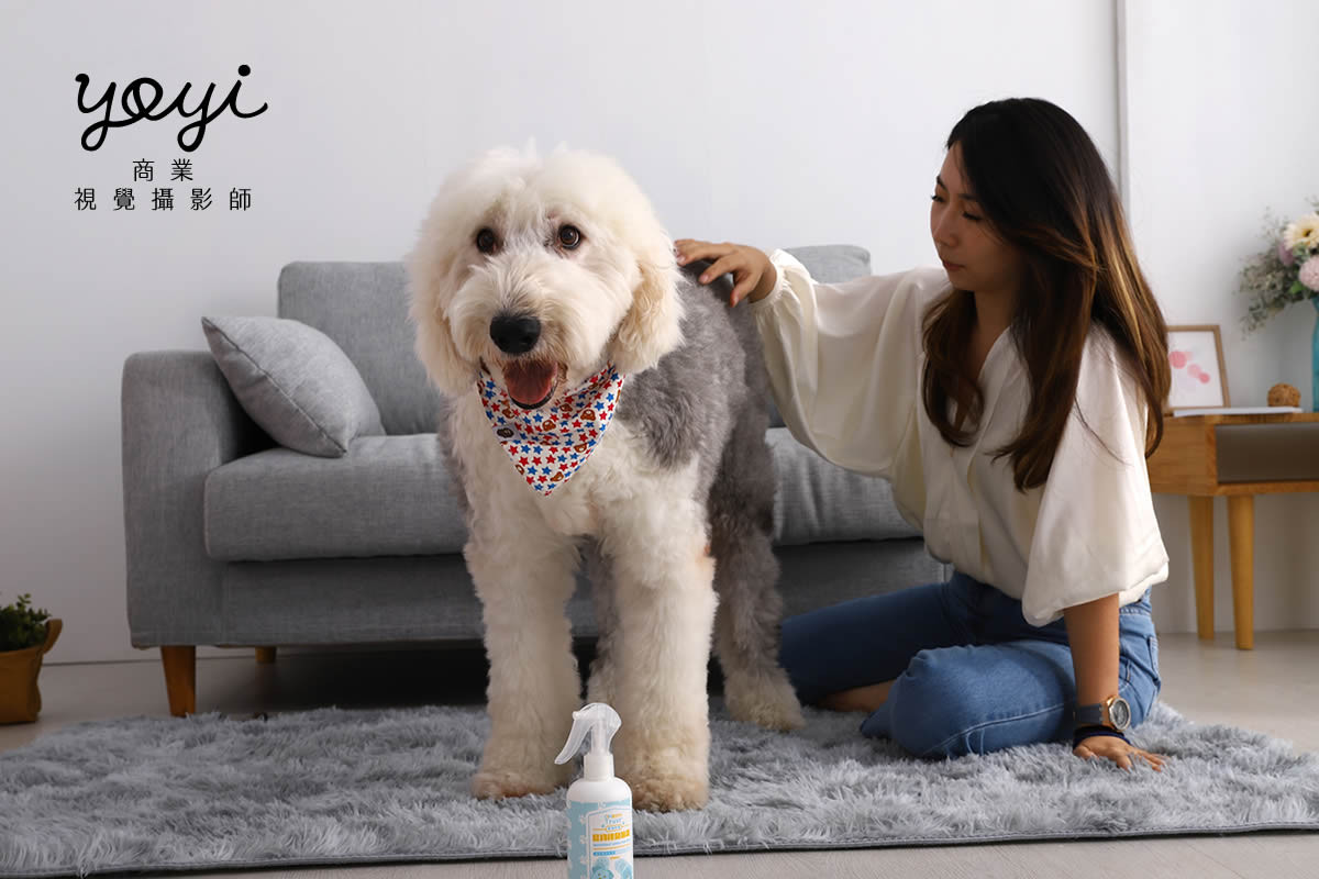 寵物用品攝影｜寵物乾洗噴霧與居家清潔護理情境攝影 27
