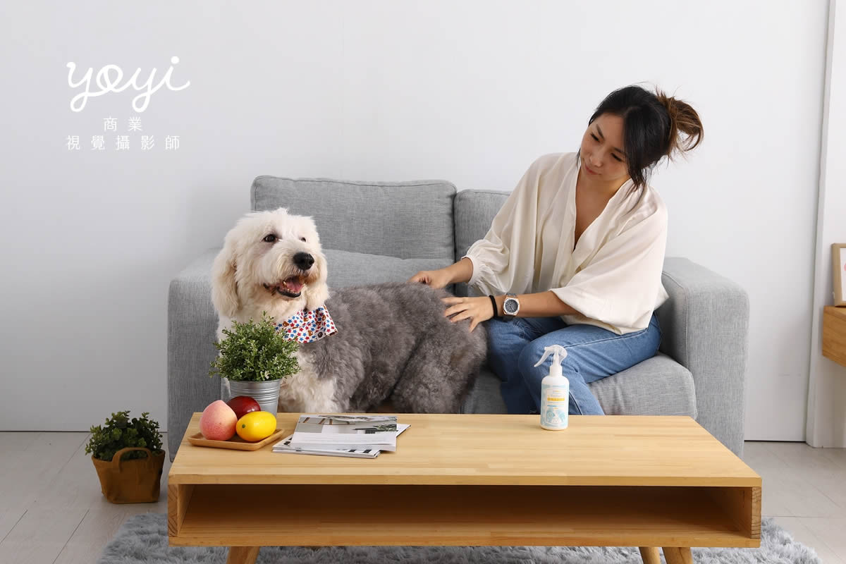 寵物用品攝影｜寵物乾洗噴霧與居家清潔護理情境攝影 73