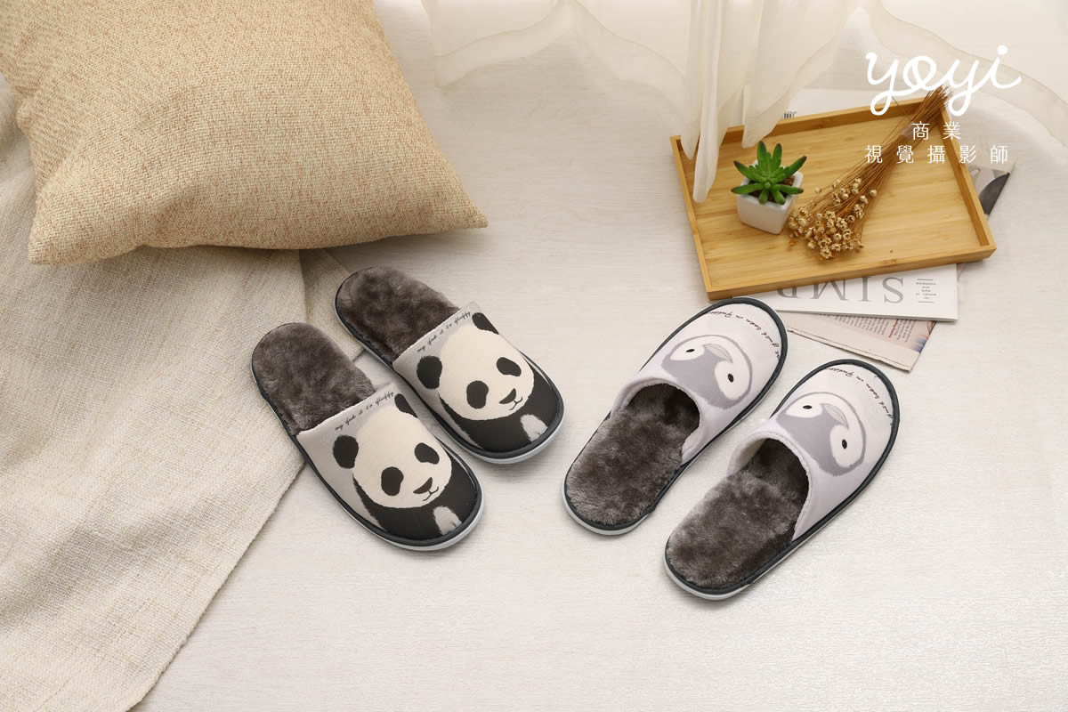 拖鞋商品攝影｜太松可愛動物造型居家拖鞋模特兒實穿攝影｜太松 19