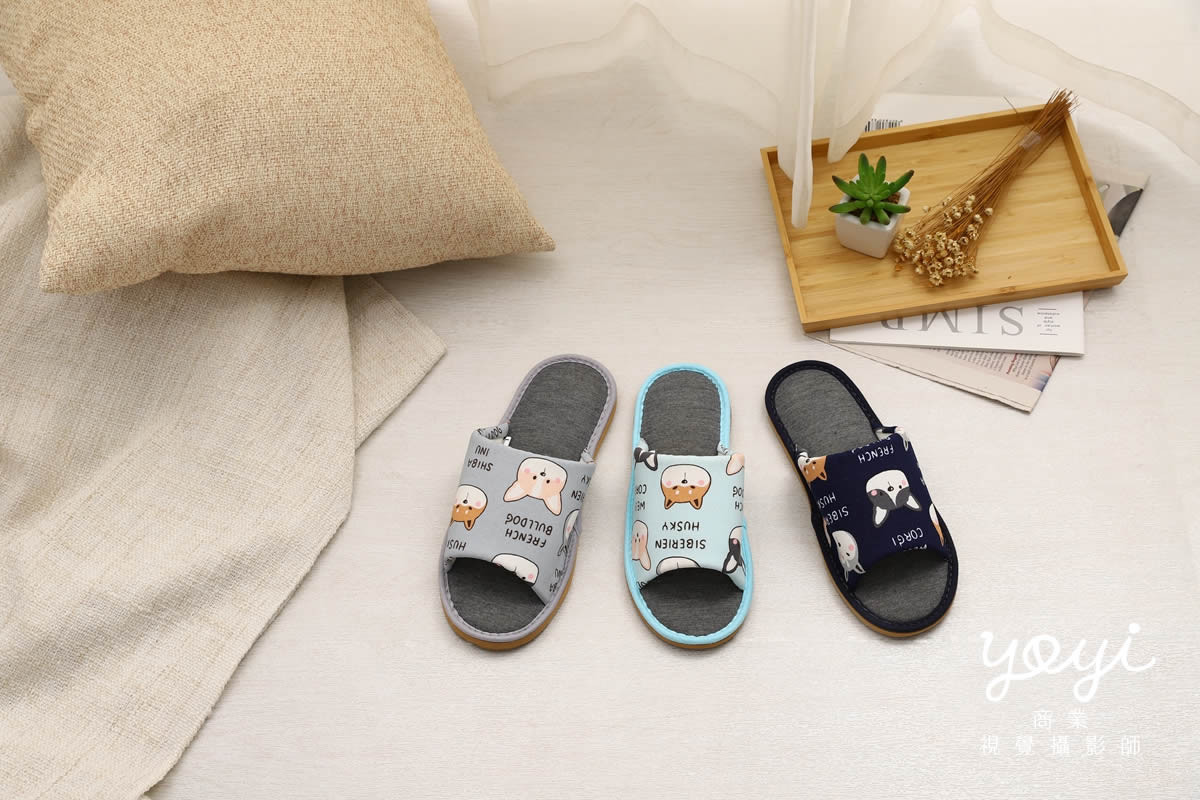拖鞋商品攝影｜太松可愛動物造型居家拖鞋模特兒實穿攝影｜太松 21