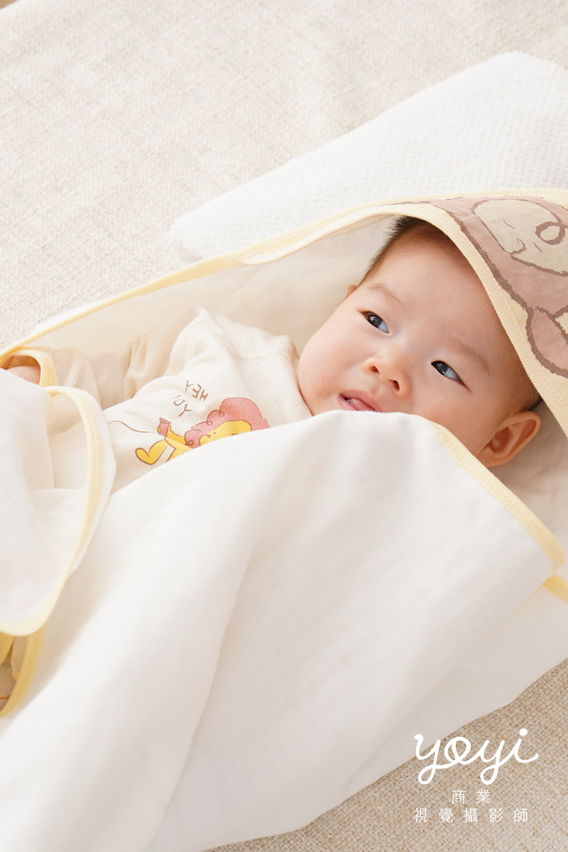 兒童商品攝影｜幼兒柔膚毯與嬰兒用品溫馨情境攝影 33