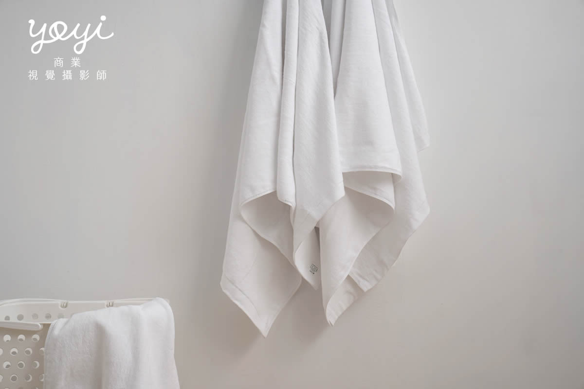 毛巾商品攝影｜質感灰粉配色浴巾與衛浴空間生活美學攝影 25