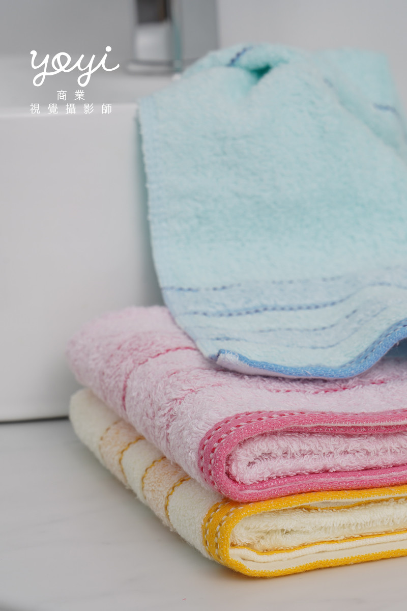 毛巾商品攝影｜質感灰粉配色浴巾與衛浴空間生活美學攝影 39