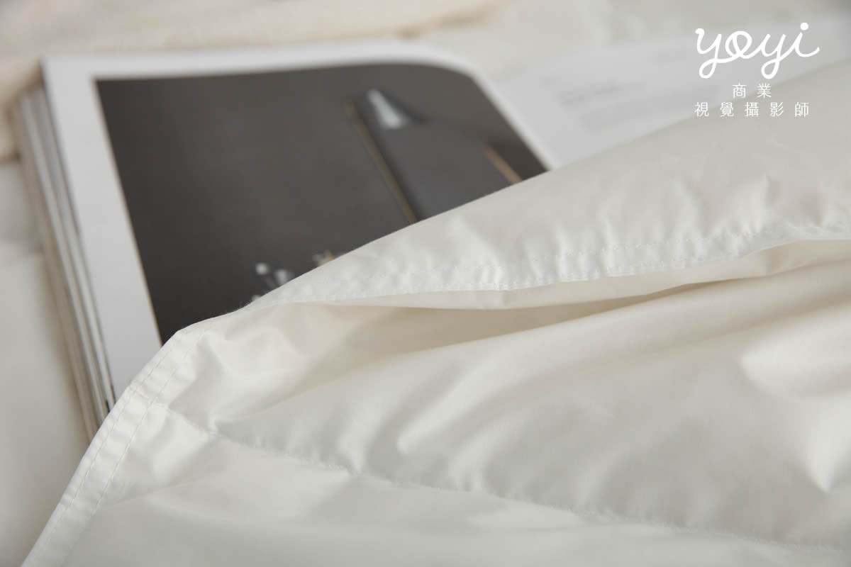 寢具商品攝影｜純白極簡質感枕頭與床組細節美感攝影 19