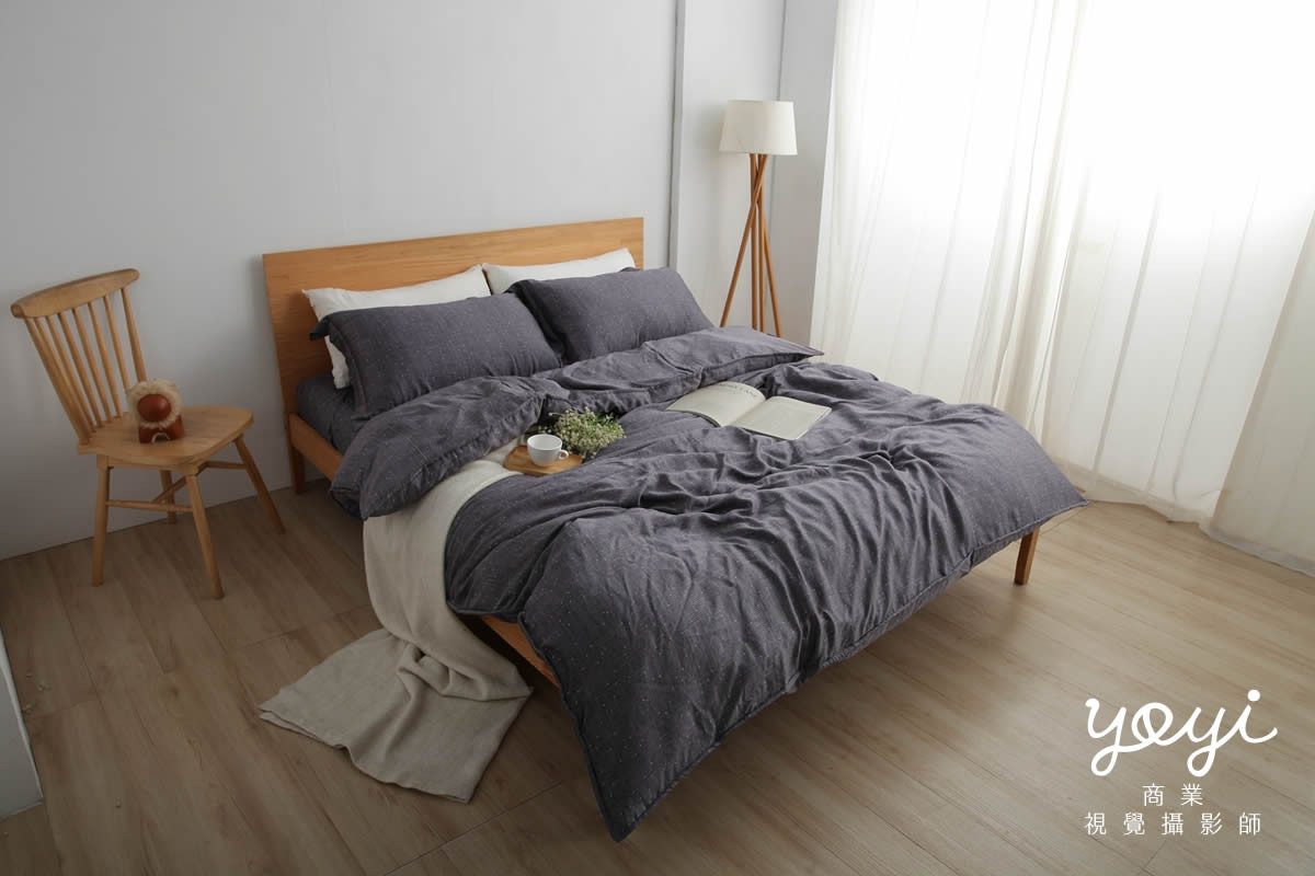 寢具商品攝影｜純白極簡質感枕頭與床組細節美感攝影 89