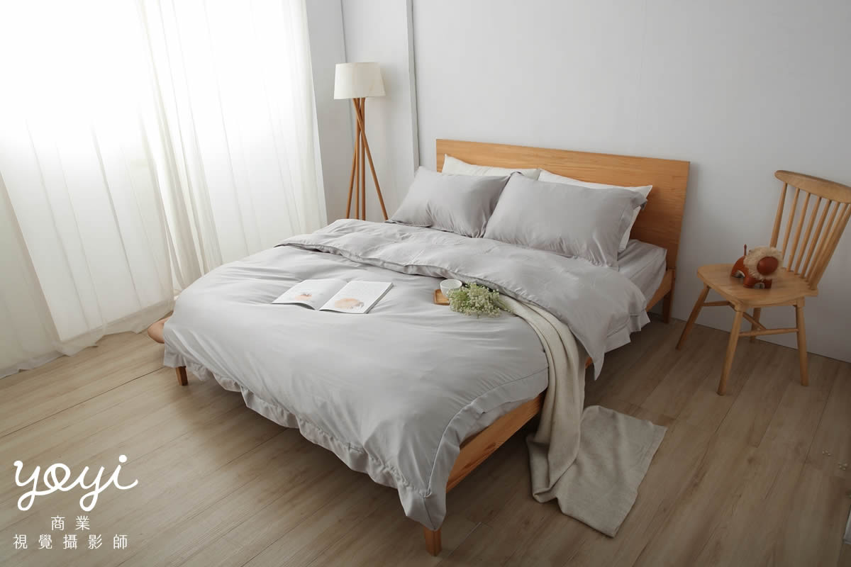 寢具商品攝影｜純白極簡質感枕頭與床組細節美感攝影 117