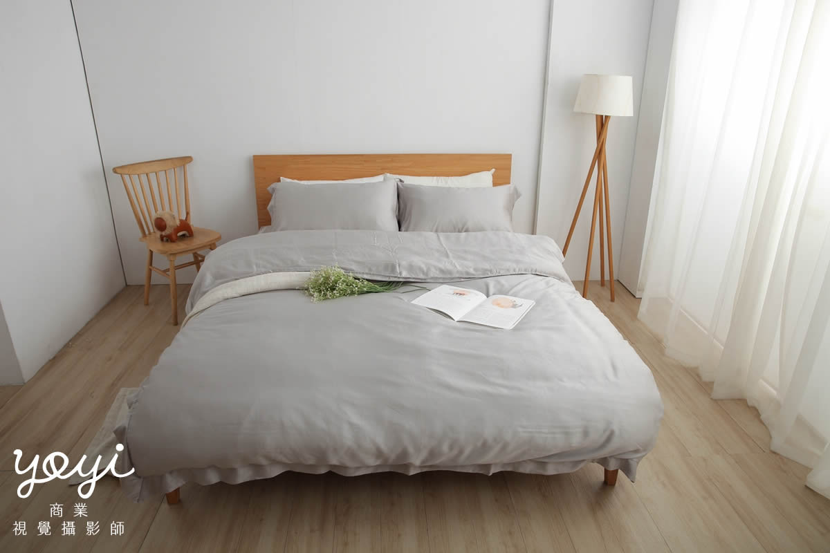 寢具商品攝影｜純白極簡質感枕頭與床組細節美感攝影 123