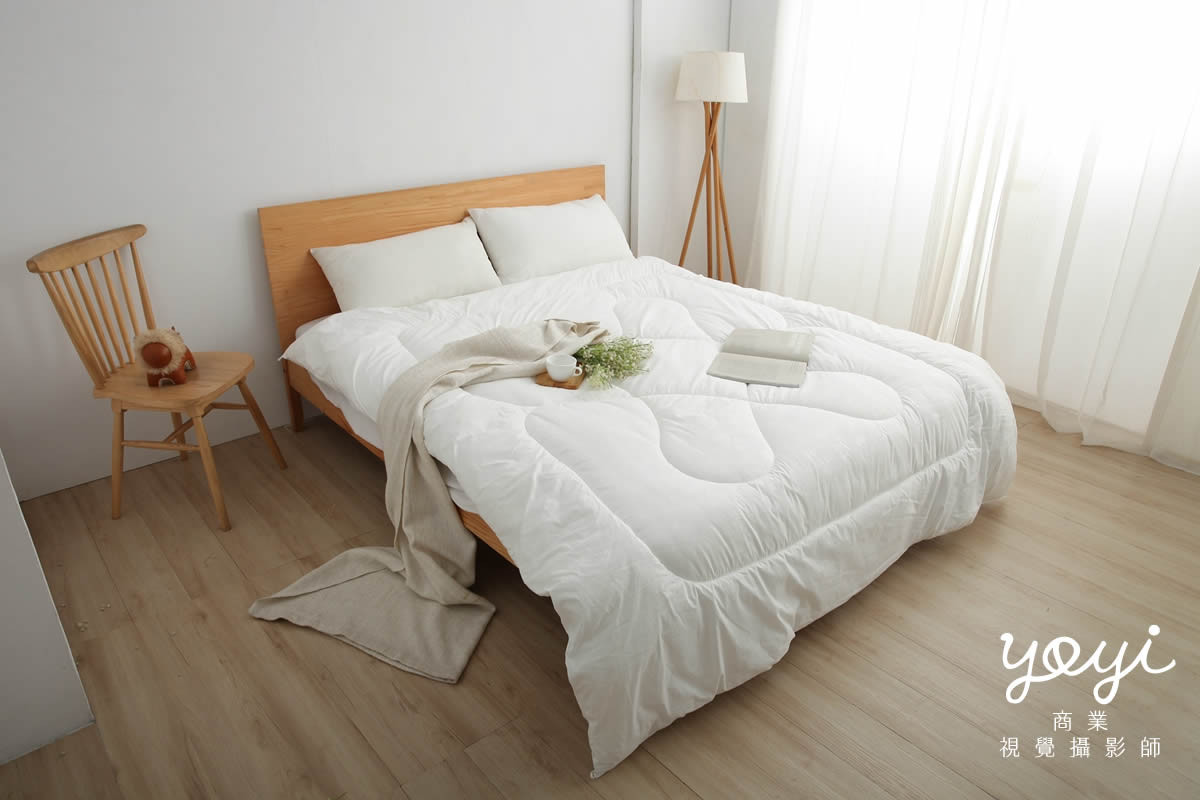 寢具商品攝影｜純白極簡質感枕頭與床組細節美感攝影 149