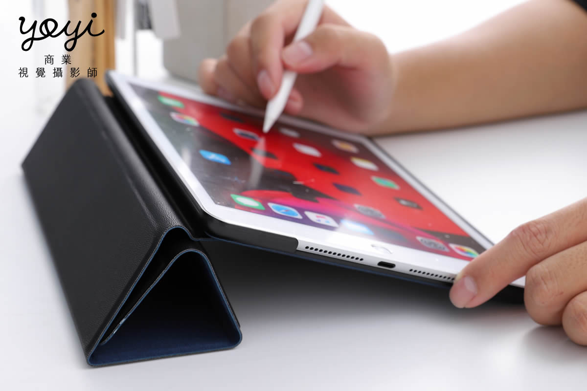 3C配件攝影｜iPad筆記型電腦保護套與數位工作者桌搭攝影 7