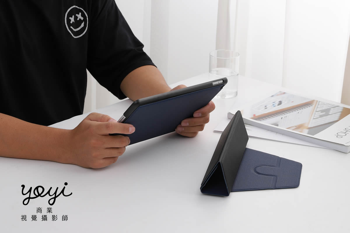 3C配件攝影｜iPad筆記型電腦保護套與數位工作者桌搭攝影 11