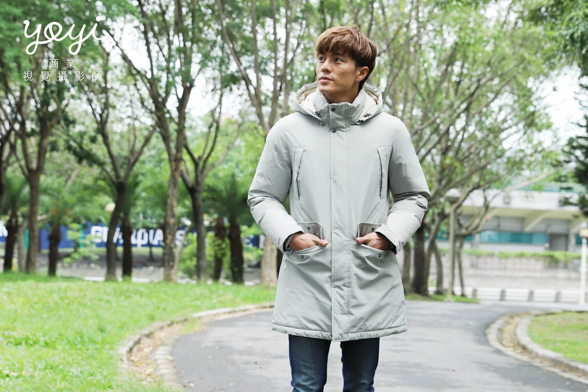 機能服飾攝影｜戶外休閒風格羽絨衣與冬季穿搭情境攝影｜合隆羽藏 1