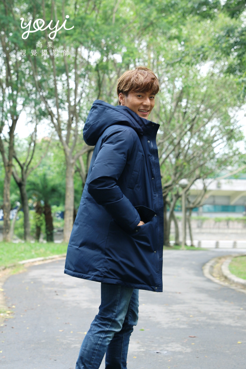 機能服飾攝影｜戶外休閒風格羽絨衣與冬季穿搭情境攝影｜合隆羽藏 5