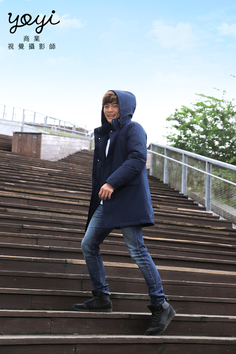 機能服飾攝影｜戶外休閒風格羽絨衣與冬季穿搭情境攝影｜合隆羽藏 23
