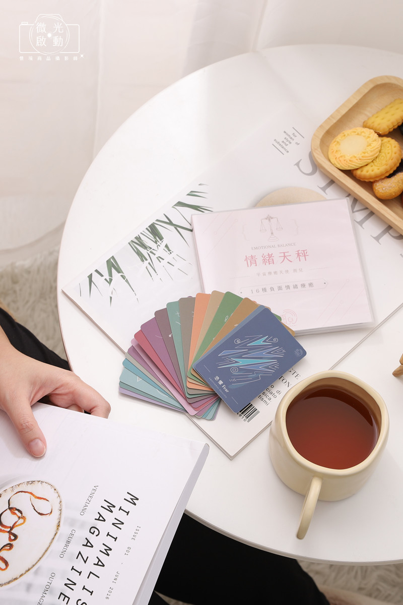 文創商品攝影｜情緒天秤CD專輯與質感卡片美學情境攝影 21