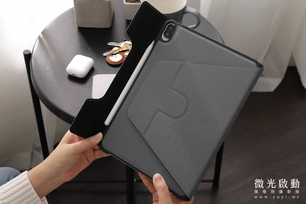 3C配件攝影｜iPad筆記型電腦保護套美感桌搭情境攝影｜京普威爾 21