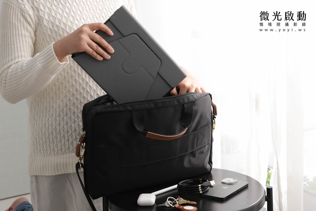 3C配件攝影｜iPad筆記型電腦保護套美感桌搭情境攝影｜京普威爾 25
