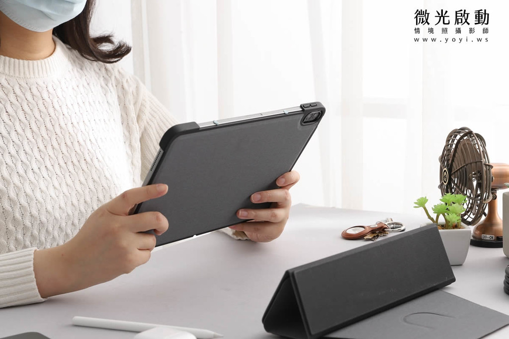 3C配件攝影｜iPad筆記型電腦保護套美感桌搭情境攝影｜京普威爾 31